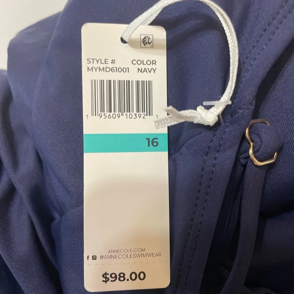 Anne Cole
Plus Size Surplice Maillot Swimdress - Picture 7 of 9